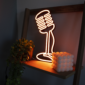 Mikrofon Neon LED