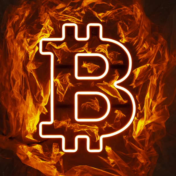 Bitcoin Neon LED