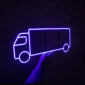 Ciężarówka Neon LED