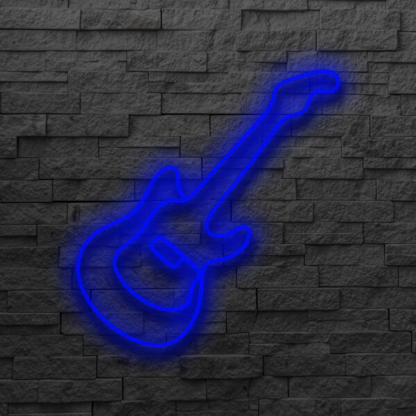 Ledeon_gitara Gitara Neon LED