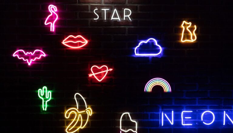 Najmodniejsze kolory neonów LED w 2025 roku oraz inne trendy