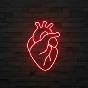 Serce Neon LED