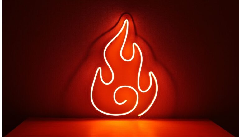 Czy neon LED trzeba montować na ścianie? Inne sposoby ekspozycji